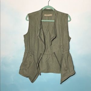 Max jeans army green vest